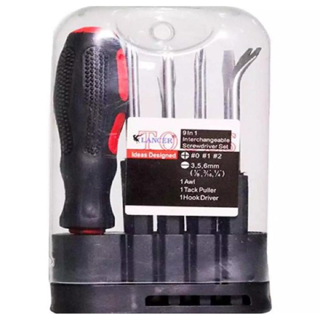 screwdriver set best 9 in 1 interchangeable